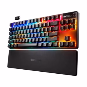 کیبورد بی سیم گیمینگ استیل سریز مدل Apex Pro TKL Gen 3