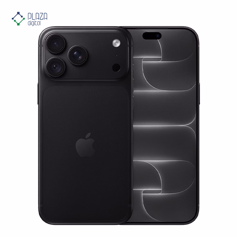 گوشی موبایل اپل مدل iPhone 18 Pro Max ظرفیت 256 گیگابایت رم 12 گیگابایت مشکی پلازا دیجیتال