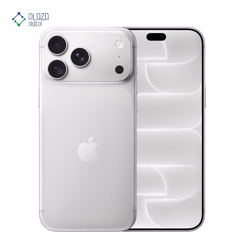 گوشی موبایل اپل مدل iPhone 18 Pro Max ظرفیت 256 گیگابایت رم 12 گیگابایت نقره ای پلازا دیجیتال