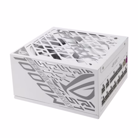 پاور کامپیوتر ایسوس مدل ROG Strix 1000W Platinum White Edition
