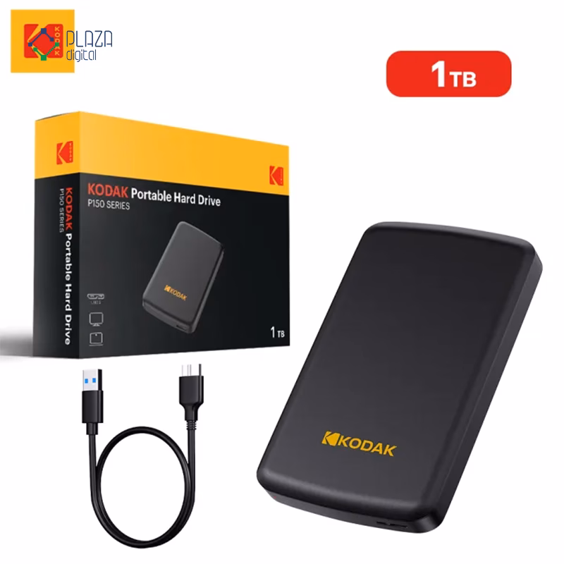 جعبه هارد اکسترنال کداک مدل P150 ظرفیت 1 ترابایت پلازا دیجیتال