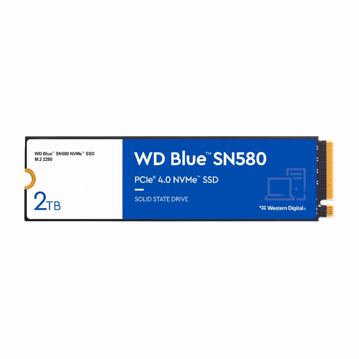 اس اس دی اینترنال وسترن دیجیتال مدل Blue SN580 NVMe M.2 ظرفیت 2 ترابایت