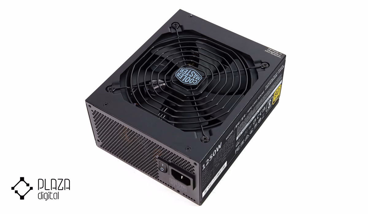 بهترین پاور کامپیوتر کولر مستر 13 پاور کامپیوتر کولر مستر مدل MWE Gold 1250 V2 ATX 3.1