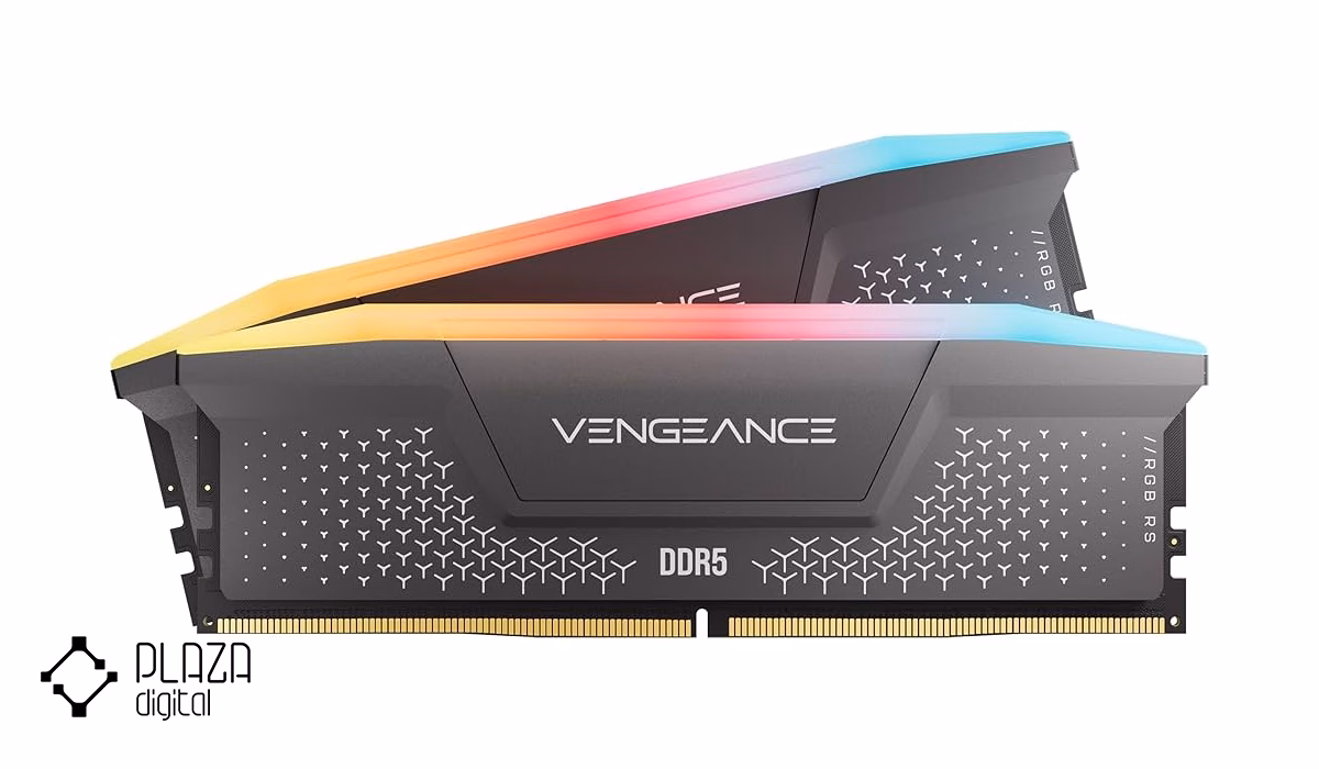 معرفی بهترین رم کورسیر corsair 14 رم کامپیوتر DDR5 کورسیر مدل VENGEANCE RGB دو کاناله 5600 مگاهرتز CL40 ظرفیت 32 گیگابایت