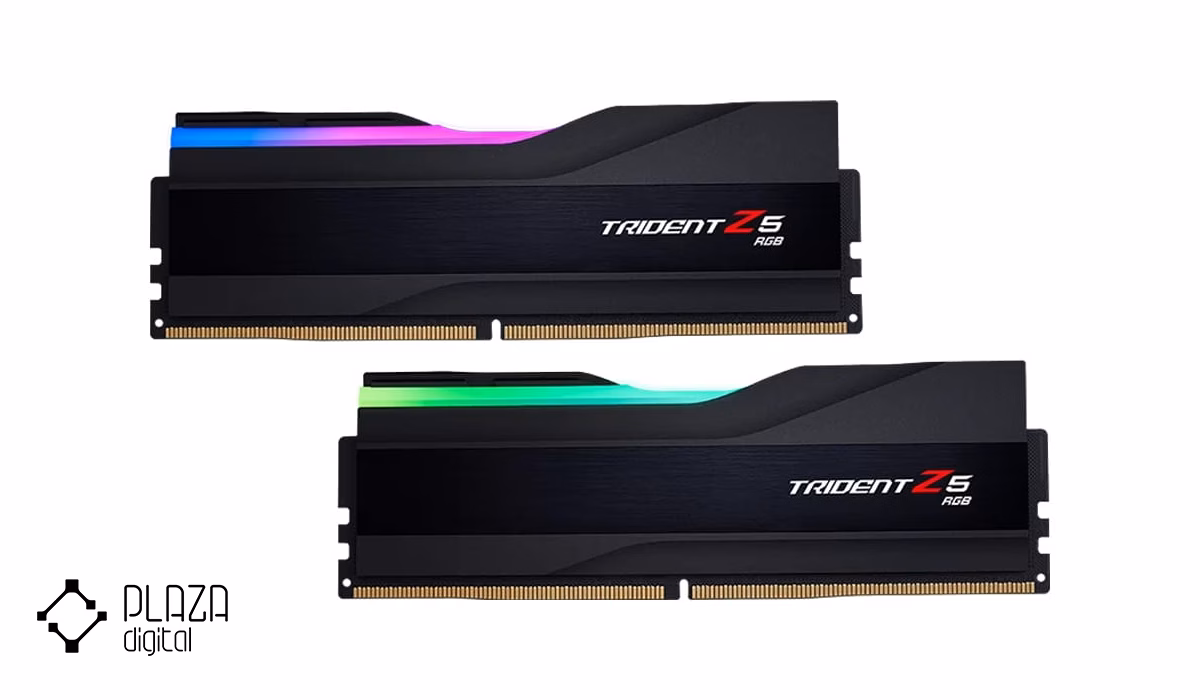 بهترین رم جی اسکیل G.Skill 17 رم کامپیوتر DDR5 جی اسکیل مدل Trident Z5 RGB دو کاناله 6800 مگاهرتز CL34 ظرفیت 32 گیگابایت