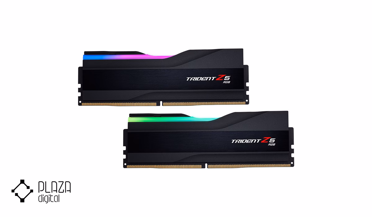 رم کامپیوتر DDR5 جی اسکیل مدل Trident Z5 RGB دو کاناله 6800 مگاهرتز CL34 ظرفیت 64 گیگابایت