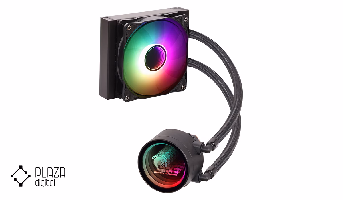 بهترین خنک کننده برای CPU 13 خنک کننده پردازنده گرین مدل GLACIER 120 ECO-ARGB