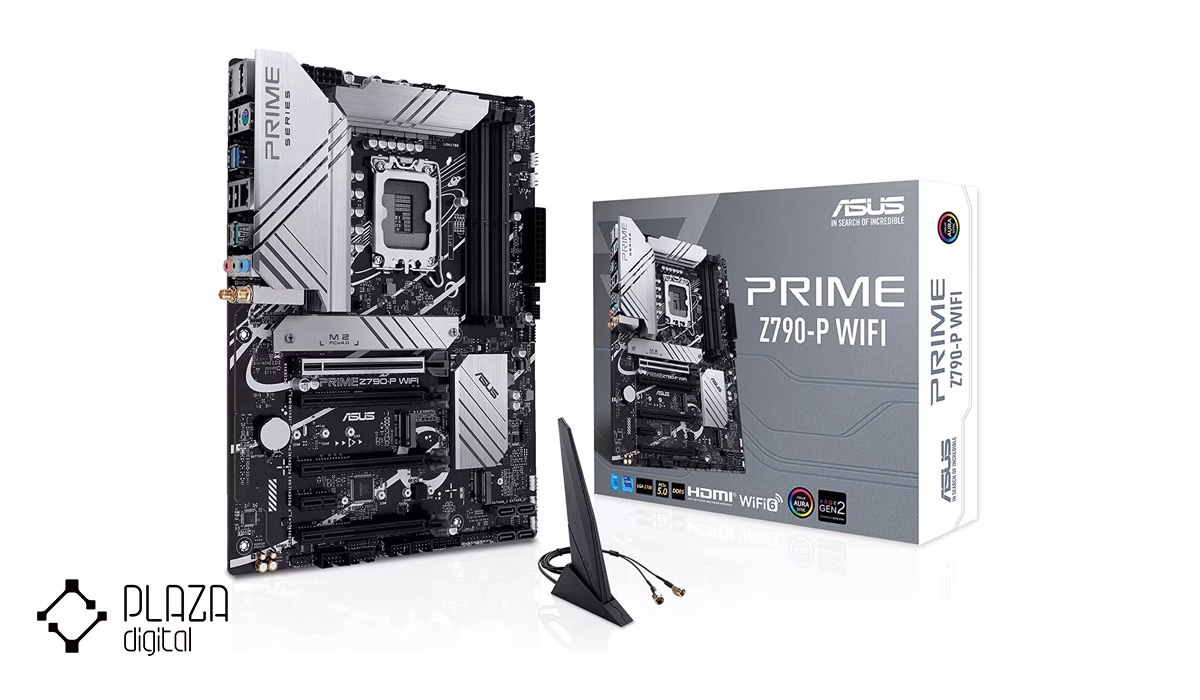 معرفی بهترین مادربرد های 2026 21 مادربرد ایسوس مدل Prime z790-P Wifi DDR5