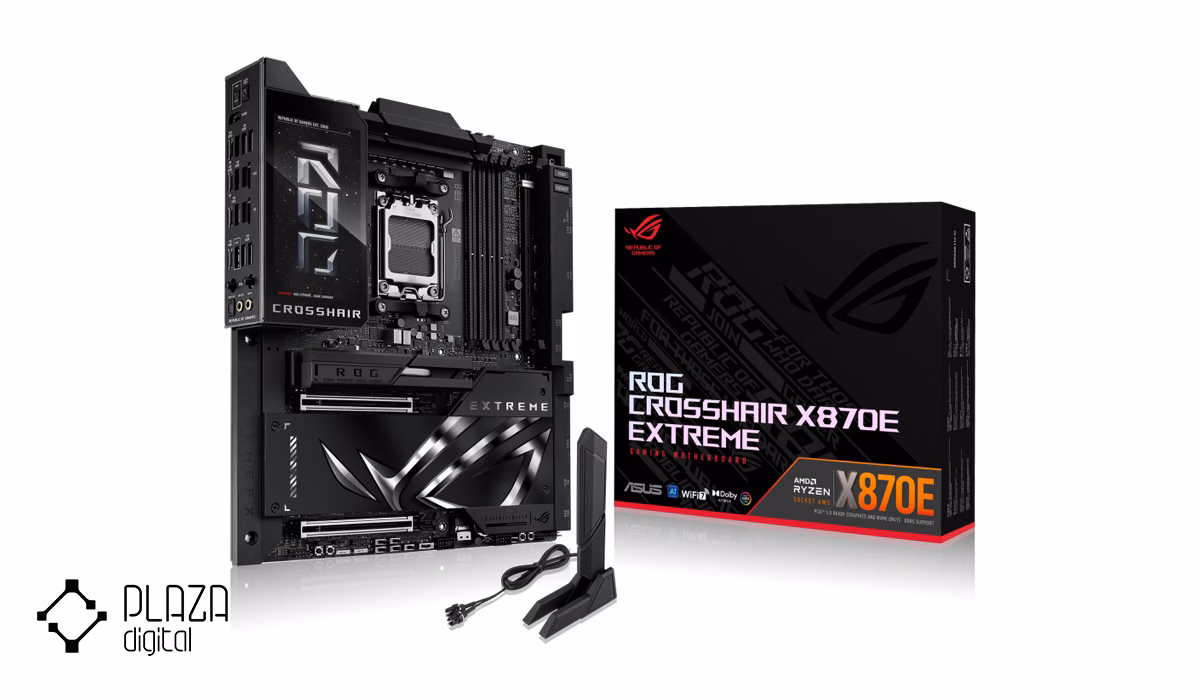 بهترین مادربردهای گیمینگ 11 مادربرد ایسوس مدل ROG CROSSHAIR X870E EXTREME D5