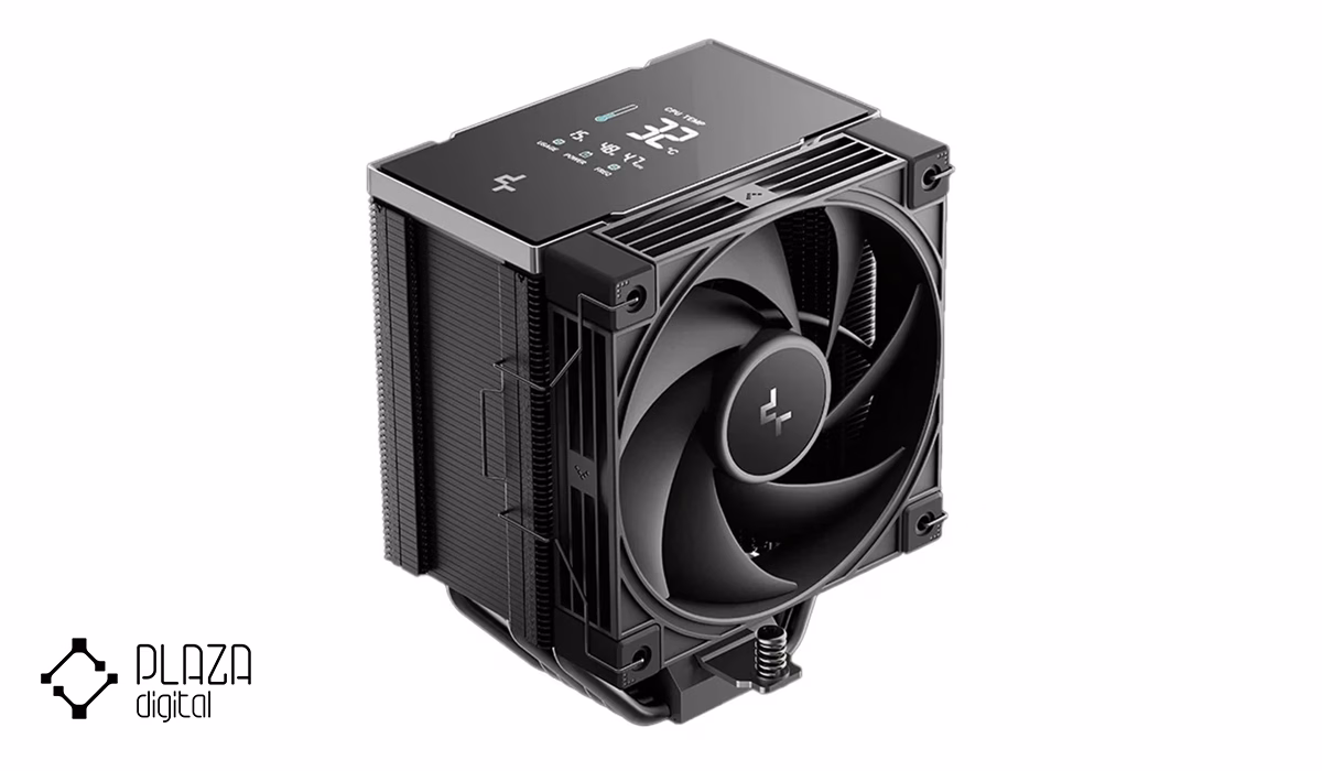 بهترین فن کیس کولر مستر 13 خنک کننده پردازنده کولر مستر مدل AK700 DIGITAL NYX