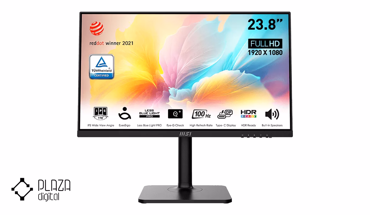 بهترین مانیتور ام اس آی بازار 13 مانیتور ام اس آی ۲۳٫۸ اینچ مدل Modern MD2412P