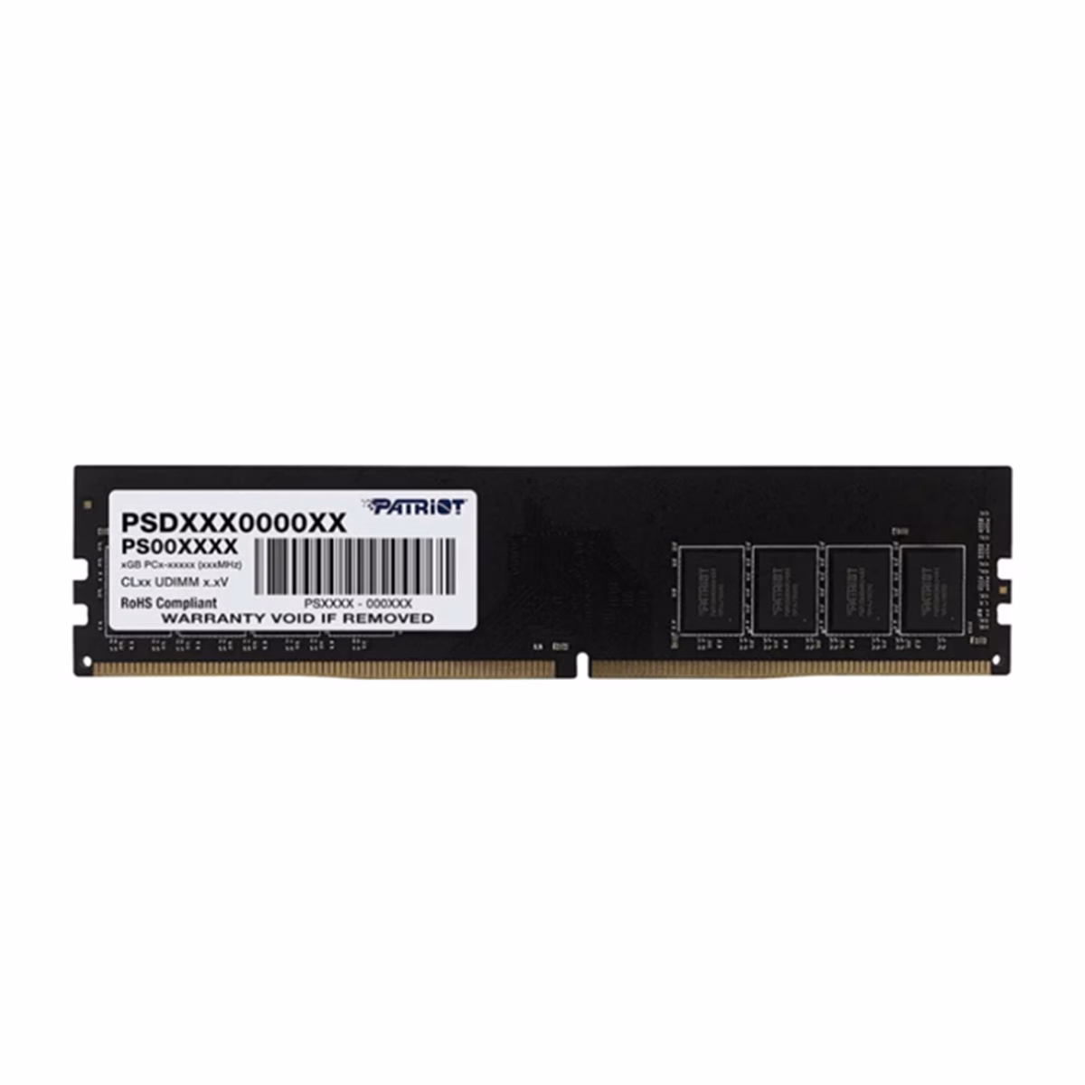 رم کامپیوتر DDR5 پاتریوت مدل Signature Line تک کاناله 5600 مگاهرتز CL42 ظرفیت 8 گیگابایت
