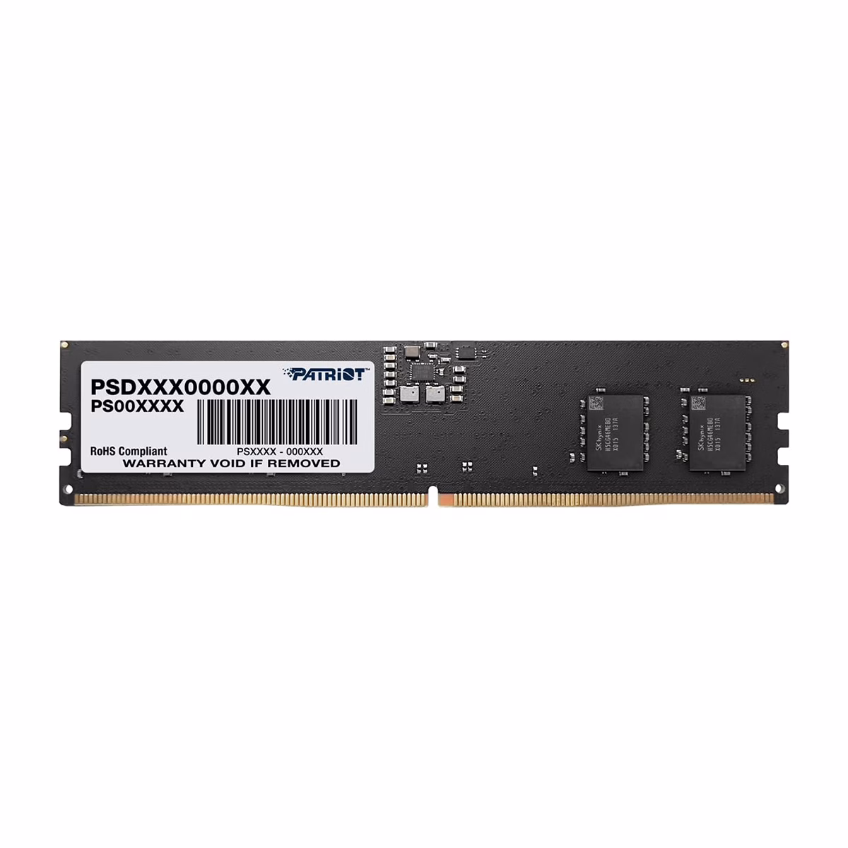 رم کامپیوتر DDR5 پاتریوت مدل Signature Line دو کاناله 4800 مگاهرتز CL40 ظرفیت 32 گیگابایت