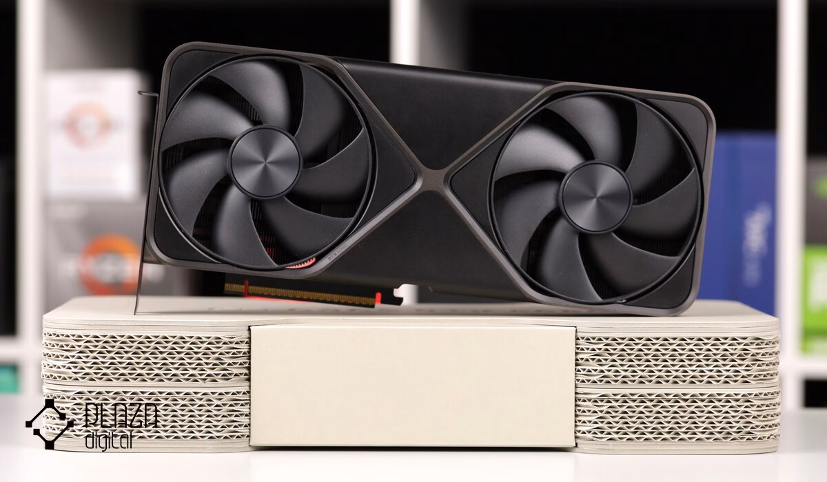 مقایسه rtx 5090 با rtx 5080 بر اساس عملکرد و تفاوت و شباهت ها 8 تصویری از یک کارت گرافیک rtx 5090