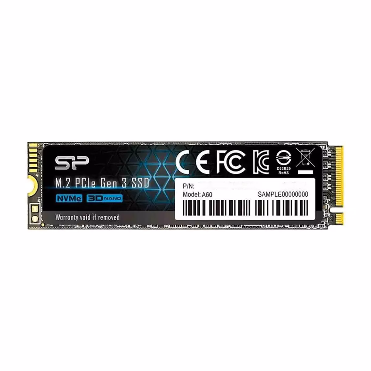 اس اس دی اینترنال سیلیکون پاور مدل P34A60 M.2 ظرفیت 512 گیگابایت