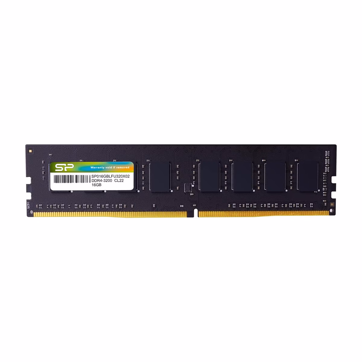 رم کامپیوتر DDR4 سیلیکون پاور مدل SU016GBSFU320X02SN تک کاناله 3200 مگاهرتز CL22 ظرفیت 16 گیگابایت