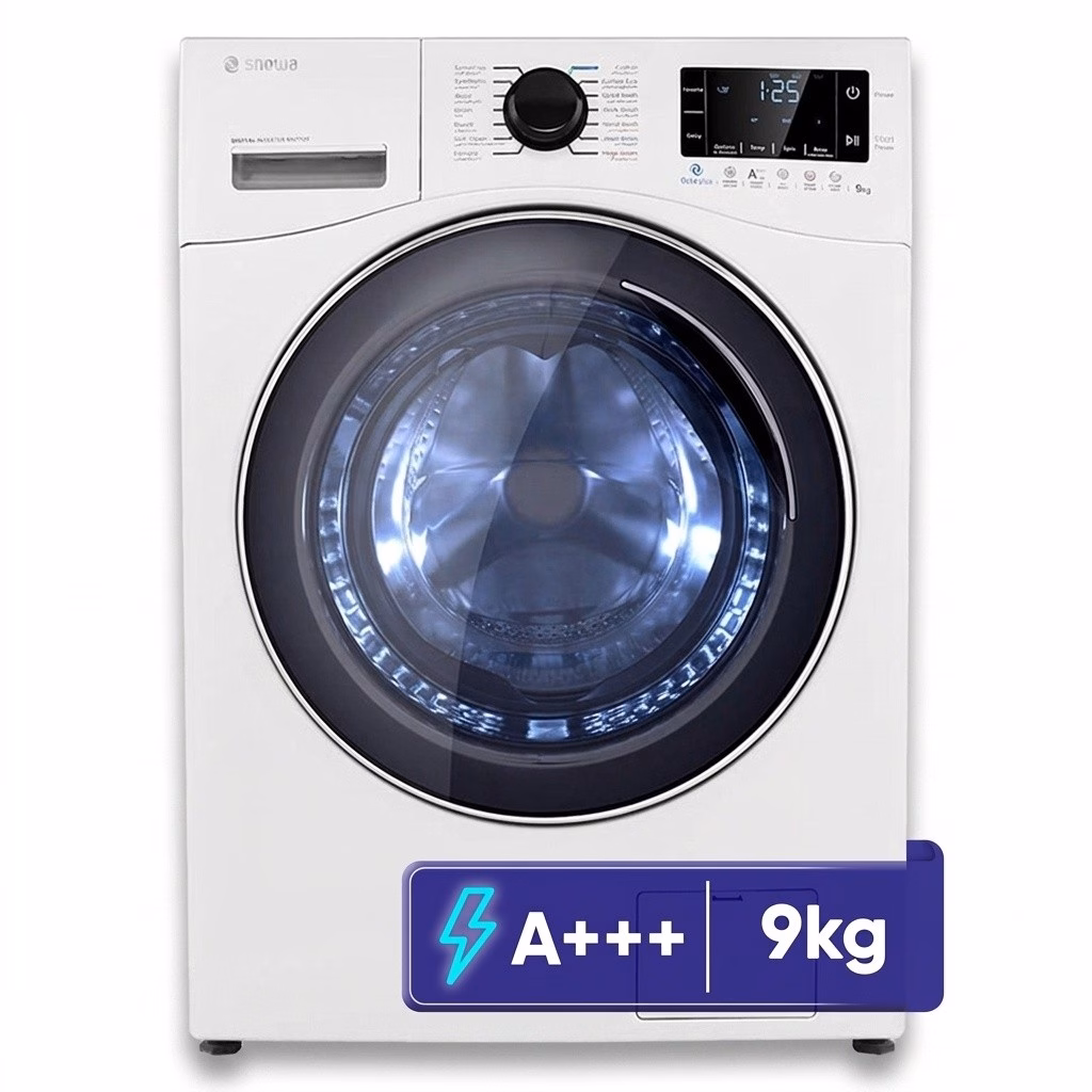 ماشین لباسشویی 9 کیلوگرم اتوماتیک اسنوا مدل SWM-E92W