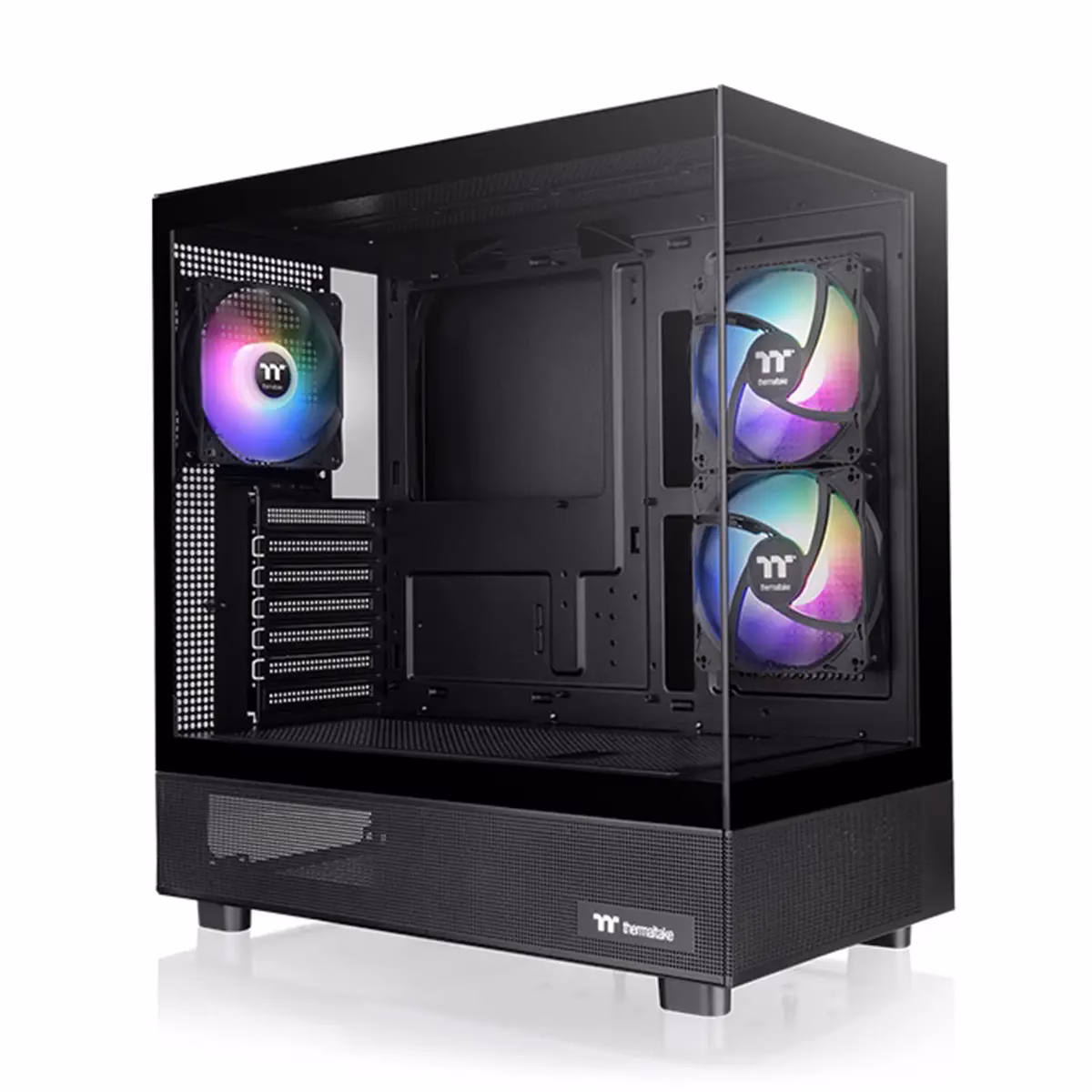 کیس کامپیوتر گیمینگ ترمالتیک مدل View 270 Plus TG ARGB Mid Tower Chassis