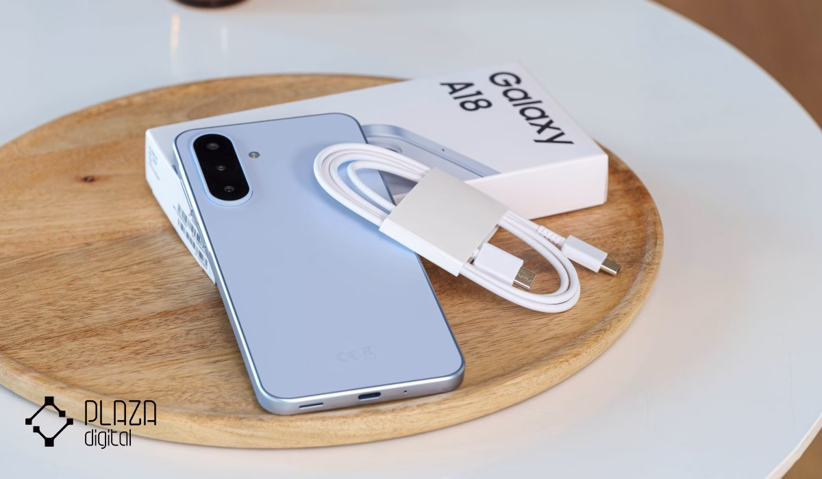 نقد و بررسی سامسونگ گلکسی A18 4G 33 شارژر و باتری Samsung Galaxy A18